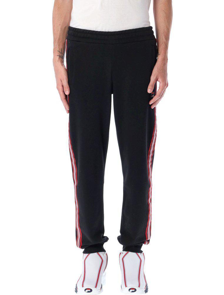 商品Fila|Fila Logo Embroidered Side-Stripe Pants,价格¥305,第1张图片