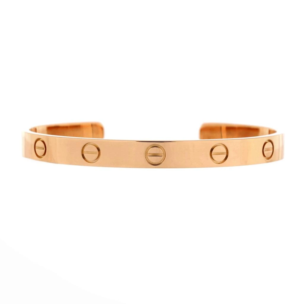 商品[二手商品] Cartier|Love Cuff Bracelet 18K Rose Gold,价格¥38824,第1张图片