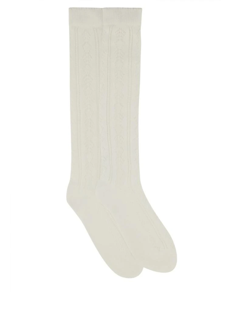 商品Valentino|Long Socks With Textured Finish,价格¥1476,第1张图片