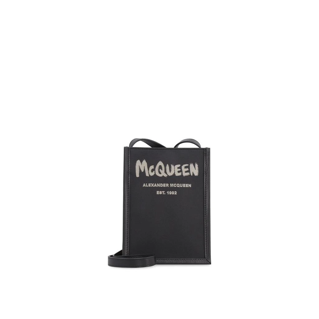 商品Alexander McQueen|Alexander Mcqueen Messenger Logo Bag,价格¥4182,第1张图片
