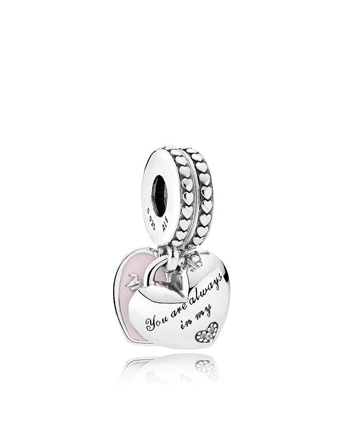 商品PANDORA|Sterling Silver & Enamel Mother & Daughter Charm,价格¥482,第1张图片