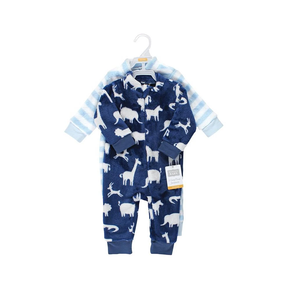 商品Hudson|Baby Boys Plush Long Sleeve Jumpsuits, Pack of 2,价格¥211,第2张图片详细描述