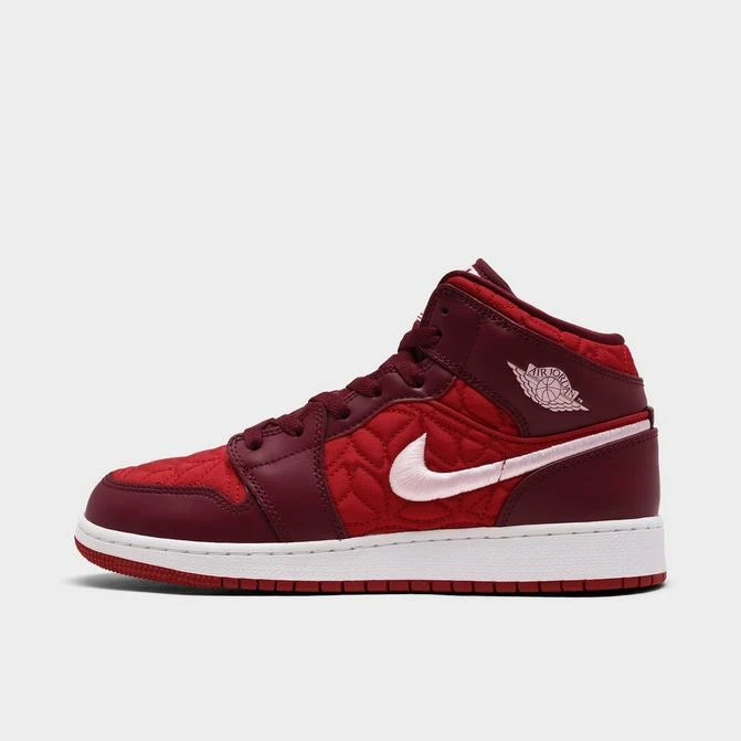 商品Jordan|Girls' Big Kids' Air Jordan 1 Mid SE 运动鞋,价格¥744,第1张图片