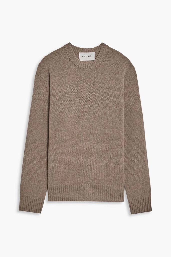 商品FRAME|Mélange cashmere sweater,价格¥1538,第1张图片