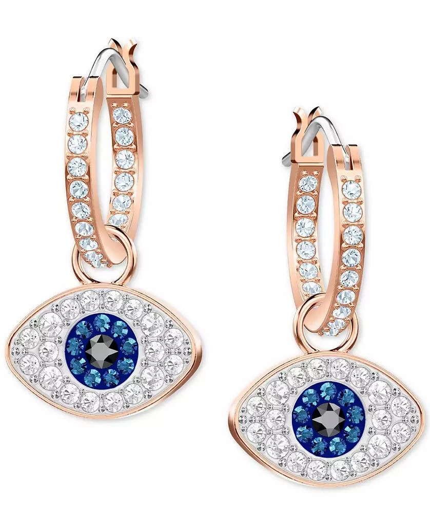商品Swarovski|女款时尚 邪恶之眼圈状耳环恶魔之眼圈状耳环恶魔之眼,价格¥717,第1张图片