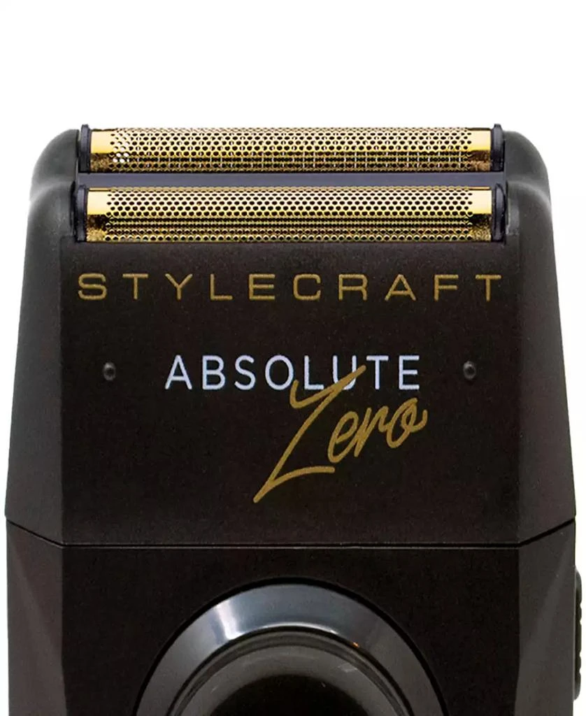 商品StyleCraft Professional|Absolute Zero Professional Mens Foil Shaver with Built-in Retractable Trimmer, USB-C Rechargeable,价格¥489,第3张图片详细描述