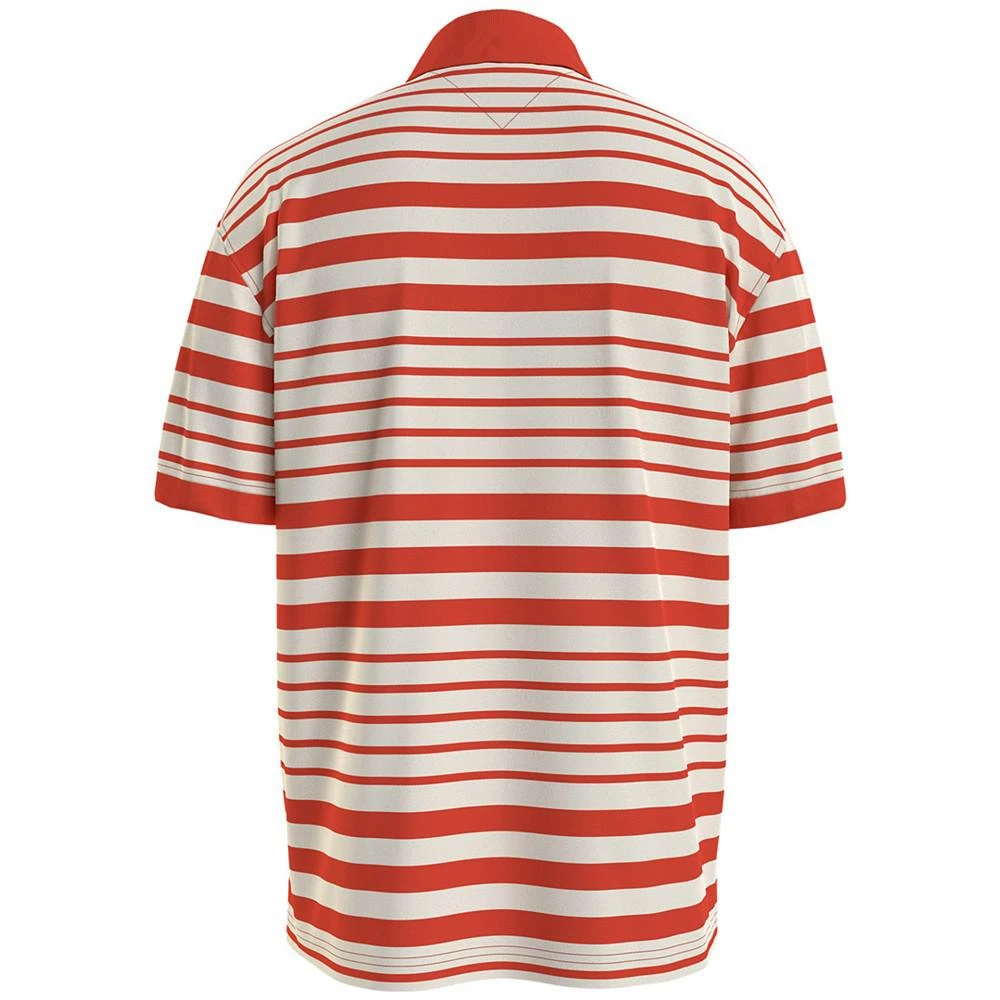 商品Tommy Hilfiger|Men's Big & Tall Nautical Stripe Oversized-Fit Polo,价格¥404,第2张图片详细描述