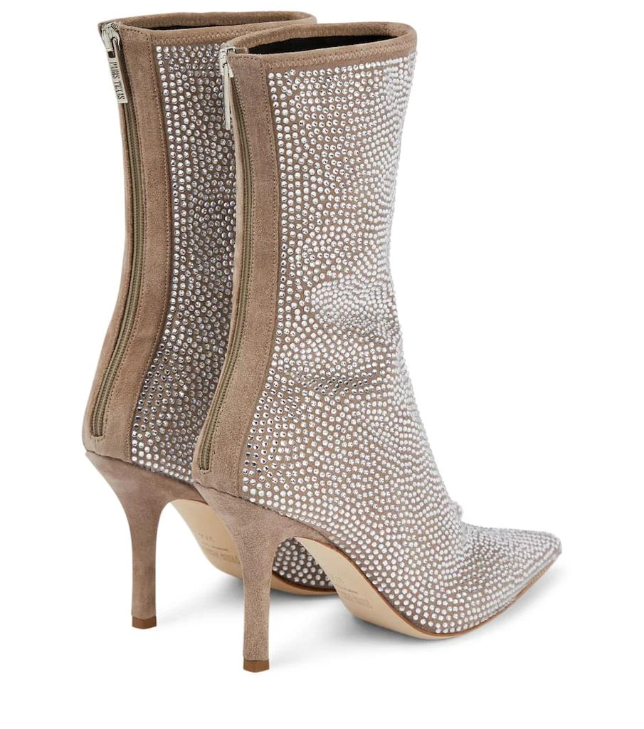 商品Paris Texas|Holly Mama embellished suede ankle boots,价格¥6340,第3张图片详细描述