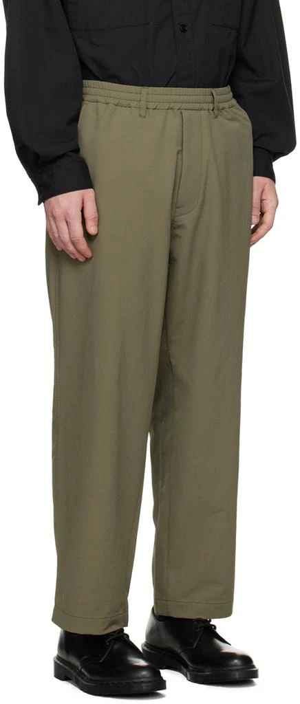 商品Nanamica|SSENSE Exclusive Khaki Trousers,价格¥1945,第2张图片详细描述