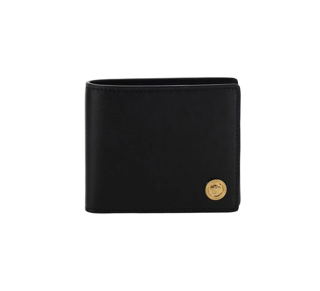 商品Versace|Versace Medusa Logo Plaque Bi-Fold Wallet,价格¥1989,第1张图片