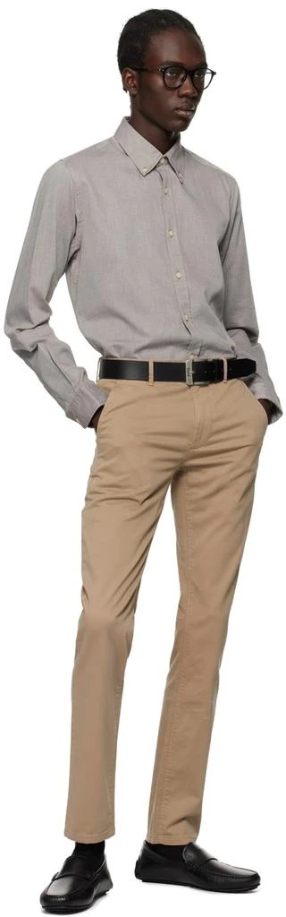 商品Hugo Boss|Black Pin-Buckle Belt,价格¥391,第3张图片详细描述