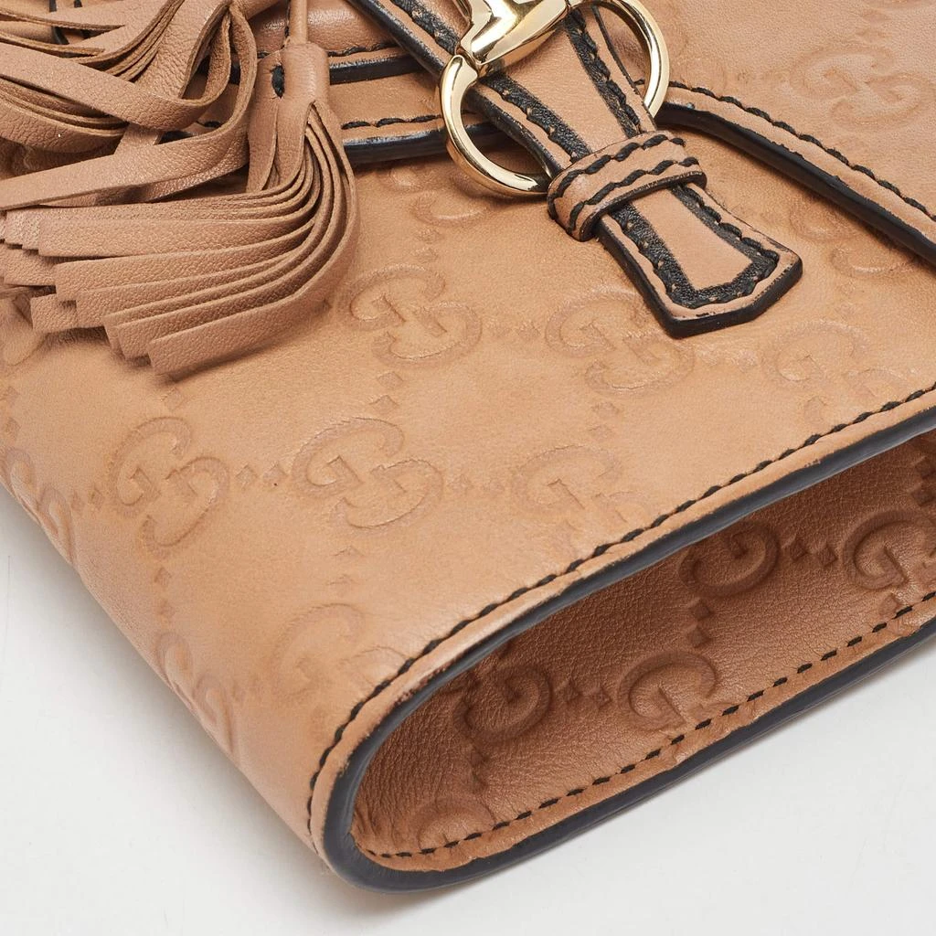 Gucci Light Brown Guccissima Leather Mini Emily Chain Shoulder Bag 商品