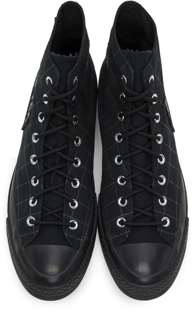 商品Converse|Black Gore-Tex Check Chuck 70 Hi Sneakers,价格¥423,第5张图片详细描述