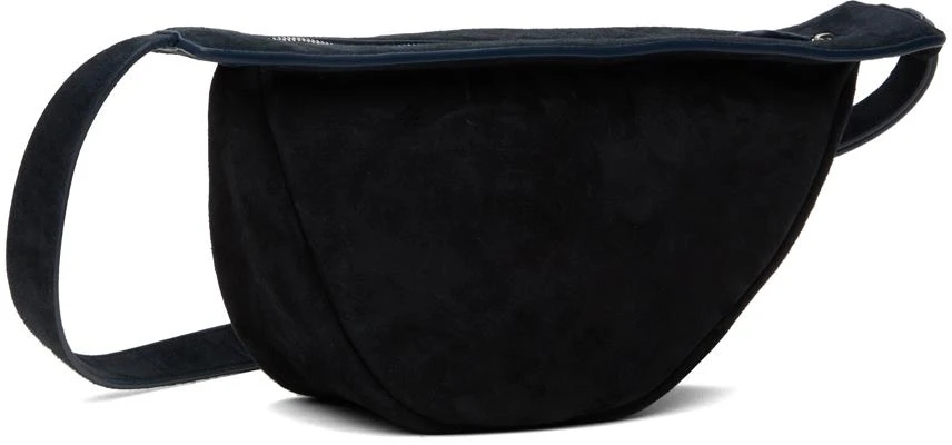 商品The Row|Navy Small Slouchy Banana Bag,价格¥16081,第3张图片详细描述
