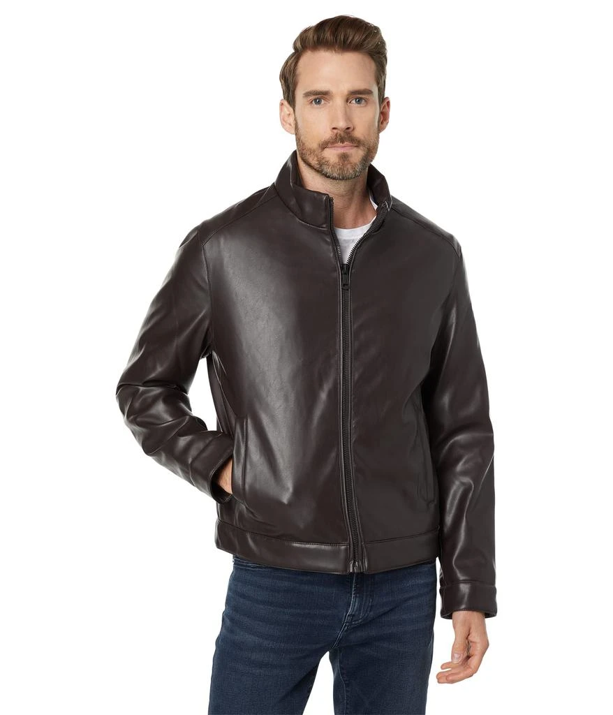 商品Cole Haan|26" Clean Moto Jacket,价格¥1434,第1张图片