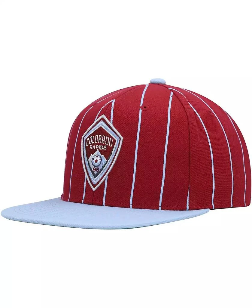 商品Mitchell & Ness|Men's Red Colorado Rapids Team Pin Snapback Hat,价格¥269,第3张图片详细描述