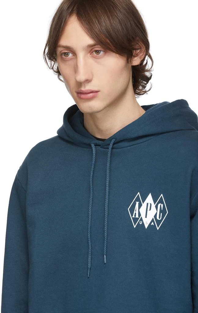 商品A.P.C.|Blue Beau Hoodie,价格¥649,第4张图片详细描述