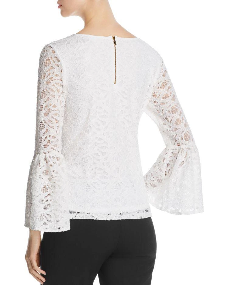 商品Calvin Klein|Calvin Klein Lace Bell Sleeve Top,价格¥252,第2张图片详细描述