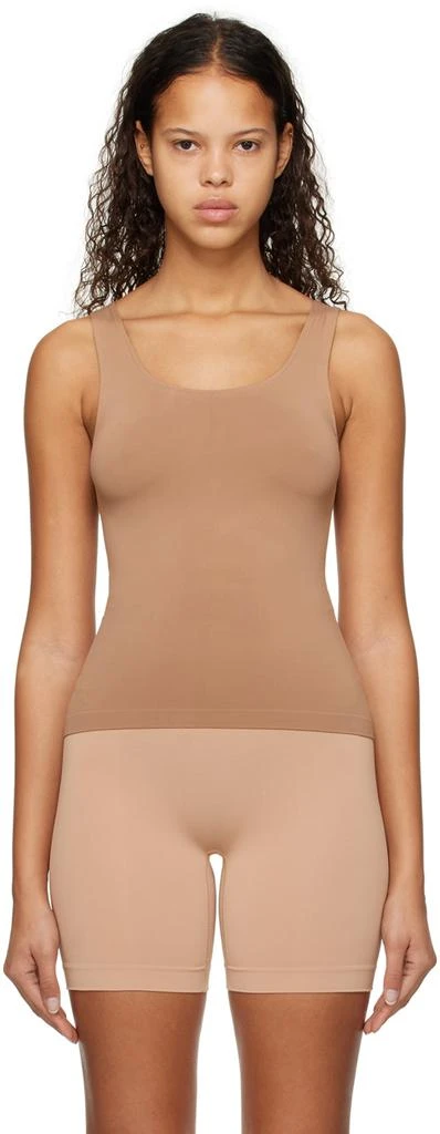 商品SKIMS|Tan Soft Smoothing Tank Top,价格¥245,第1张图片