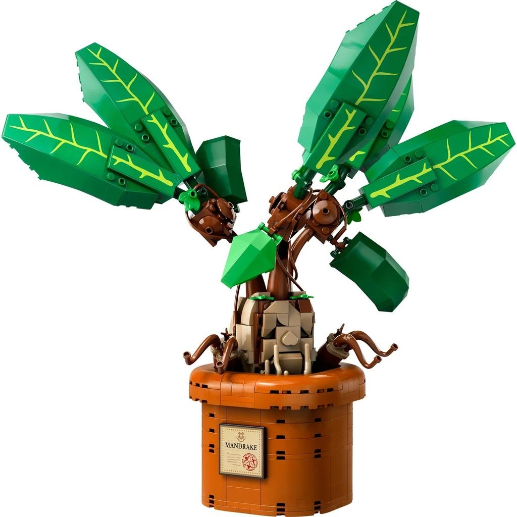 商品LEGO|LEGO Harry Potter Mandrake Magical Plant Toy Figure 76433,价格¥500,第2张图片详细描述