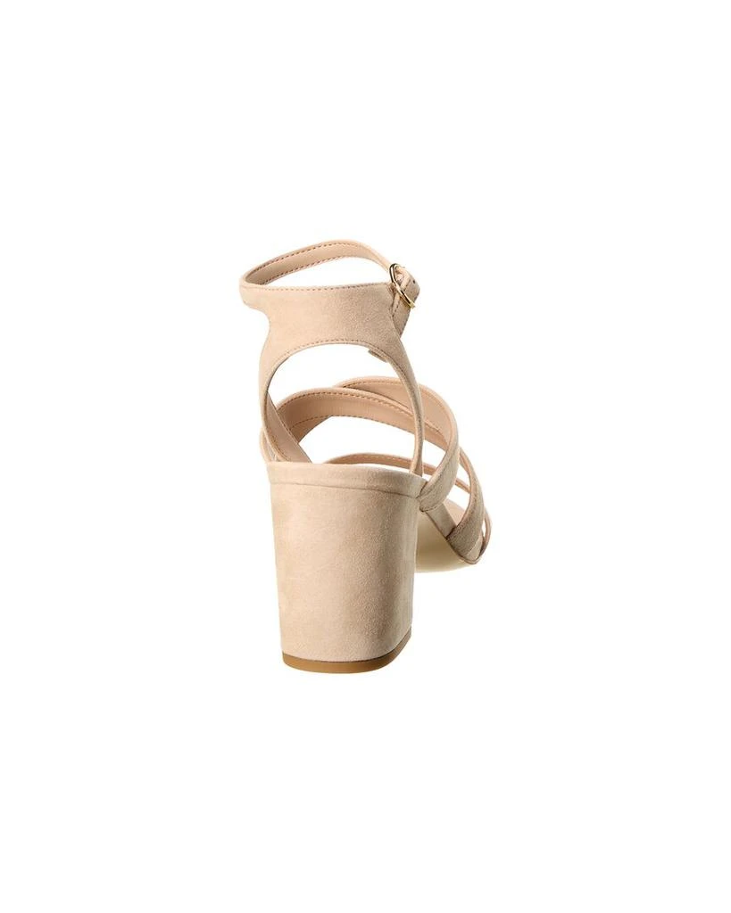 商品Stuart Weitzman|Stuart Weitzman Ave Ankle 75 Suede Sandal,价格¥754,第3张图片详细描述