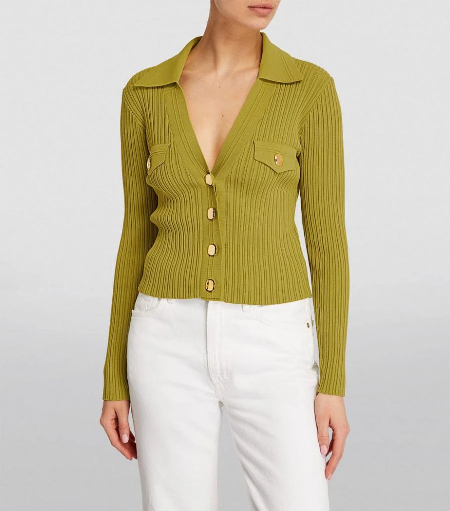 商品Sandro|Rib-Knit Cardigan,价格¥1071,第3张图片详细描述