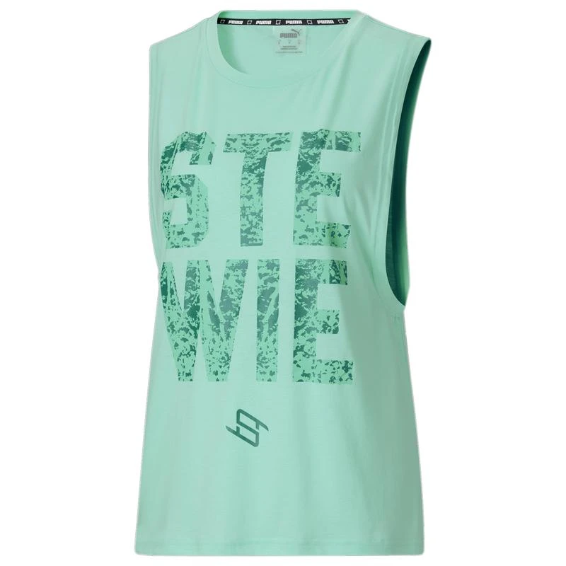 商品Puma|PUMA Stewie X Earth Tank - Women's,价格¥76,第1张图片