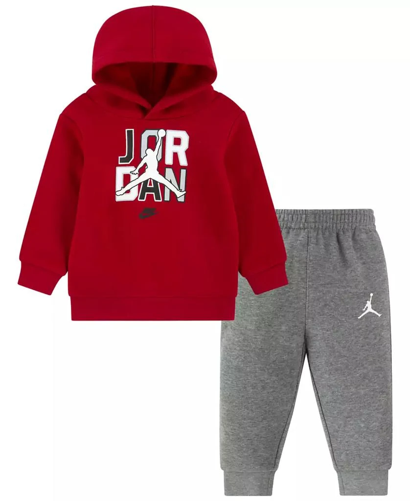 商品Jordan|Baby Boys and Girls Sport DNA Hoodie and Joggers Set,价格¥425,第1张图片