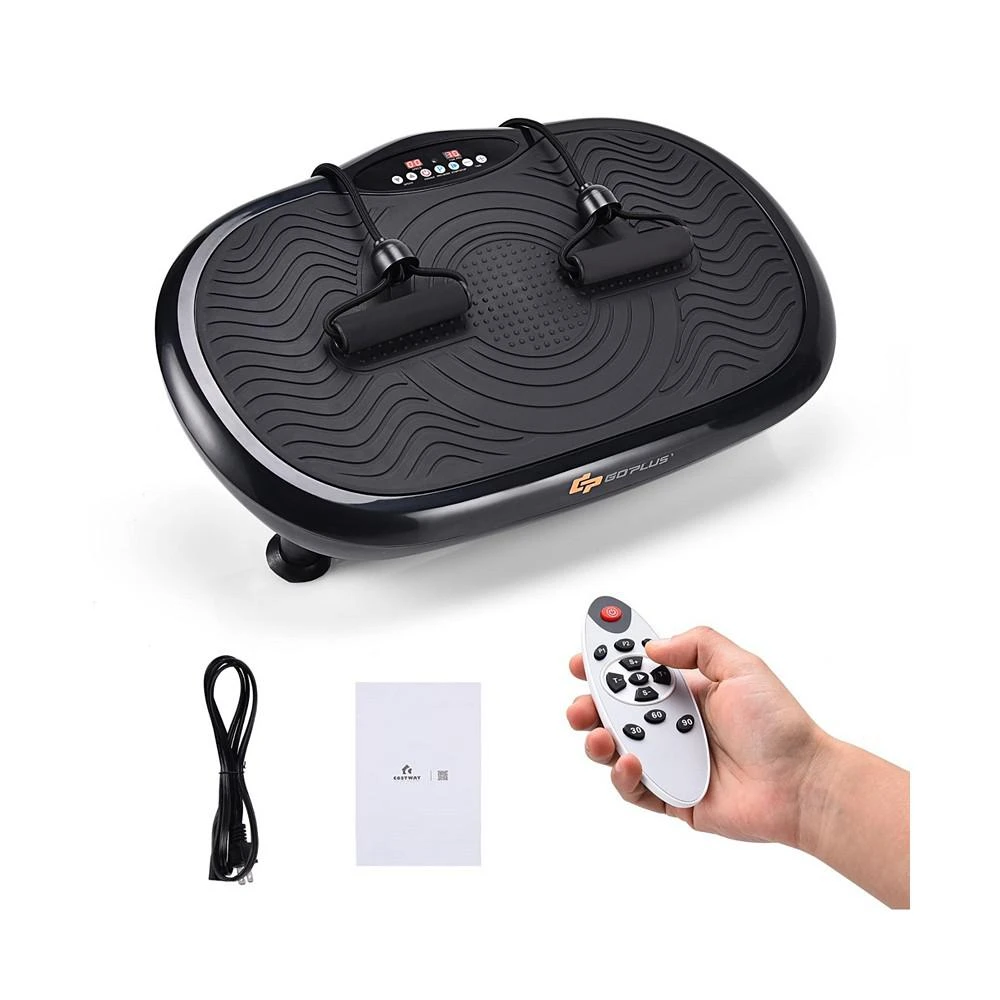 商品Costway|Mini Vibration Plate Whole Body Fitness Platform Loop Bands,价格¥670,第1张图片