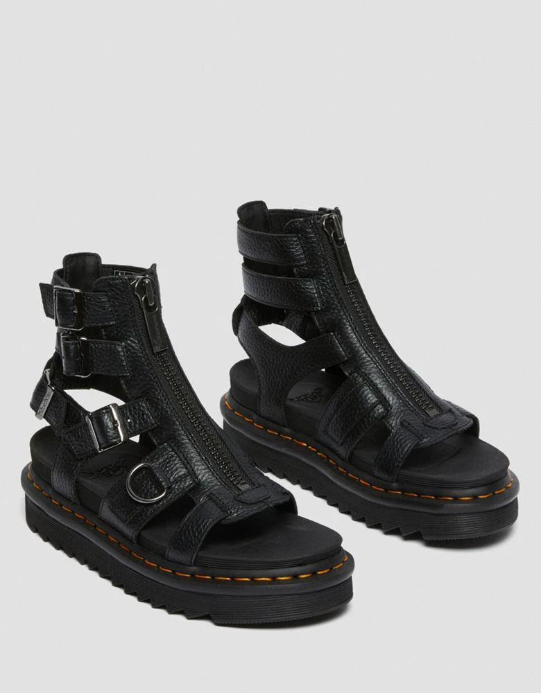 商品Dr. Martens|Dr Martens Olson flat sandals with buckles in black,价格¥910,第2张图片详细描述