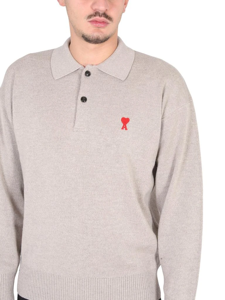 商品AMI|Ami Alexandre Mattiussi Ami De Coeur Polo Shirt,价格¥2373,第4张图片详细描述