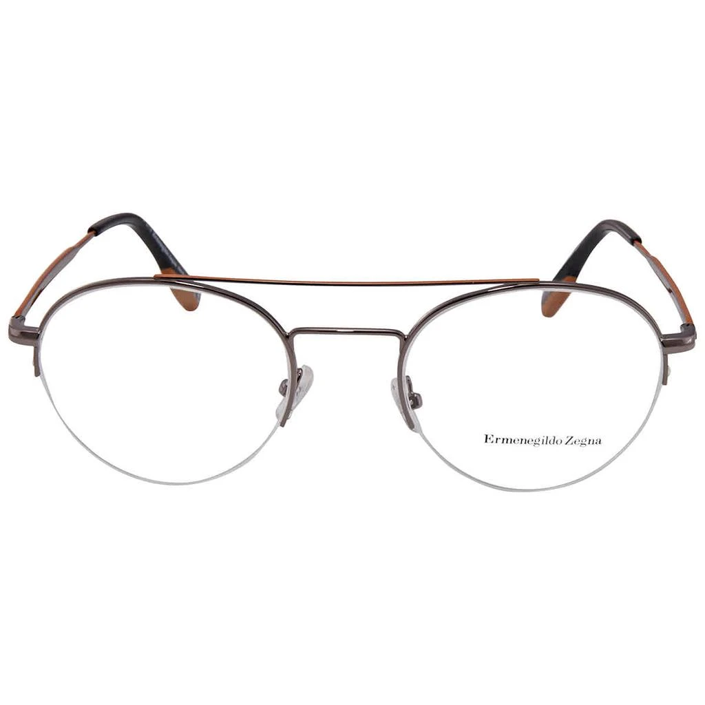商品Zegna|Demo Round Men's Eyeglasses EZ5131 014 51,价格¥450,第2张图片详细描述