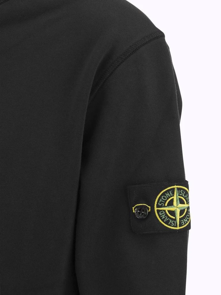 商品Stone Island|Stone Island Zip-Up Drawstring Hoodie,价格¥2433,第4张图片详细描述