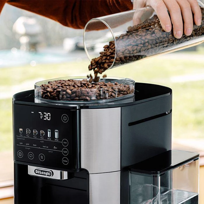 商品De'Longhi|TrueBrew Automatic Coffee Maker with Bean Extract Technology - Stainless,价格¥3731,第3张图片详细描述