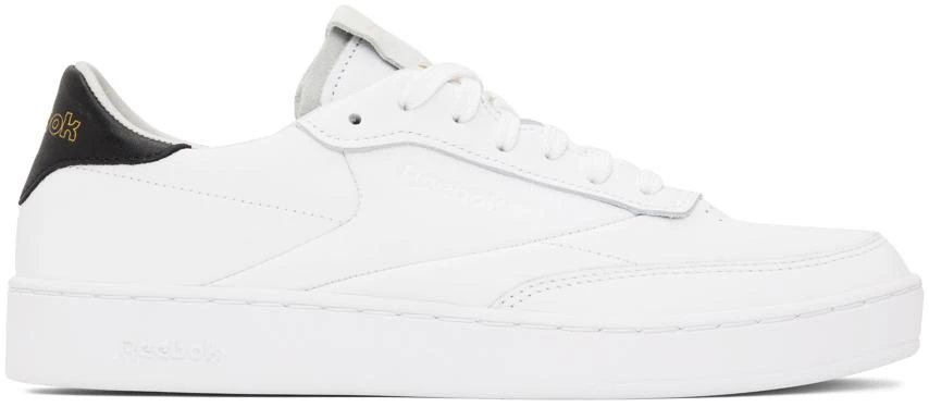 商品Reebok|White Club C Clean Sneakers,价格¥558,第1张图片