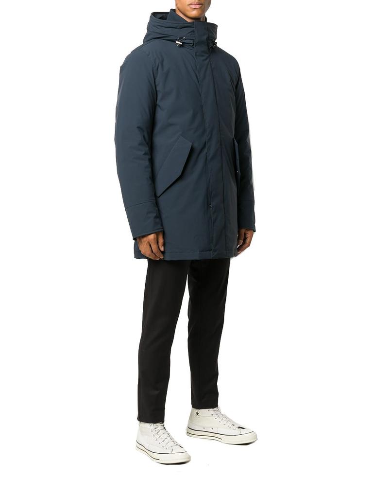 Woolrich Men's  Blue Polyamide Coat商品第2张图片规格展示