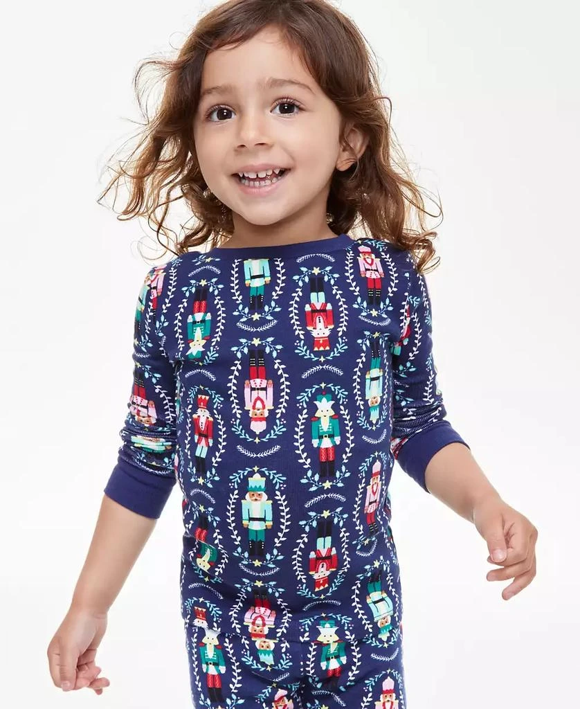 商品Holiday Lane|Toddler Nutcracker Mix It Cotton Snug Fit Matching Family Pajamas Set, Created for Macy's,价格¥143,第2张图片详细描述