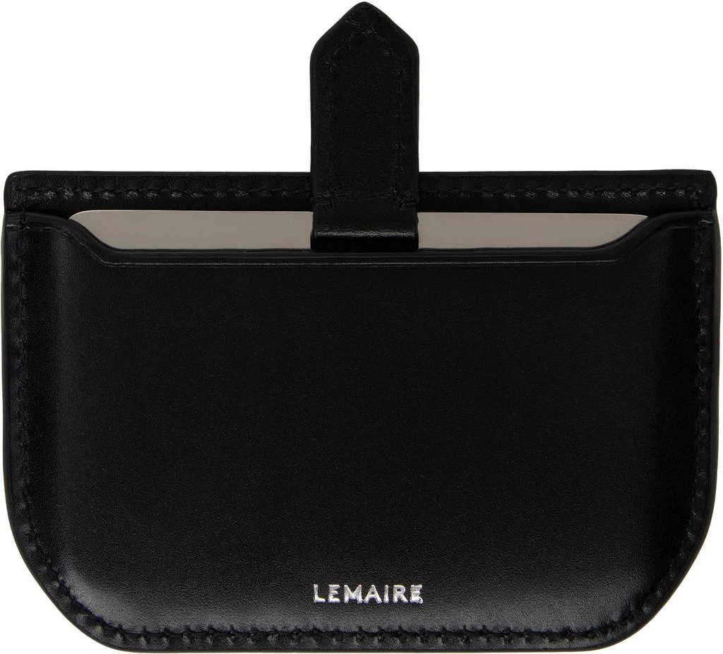 商品Lemaire|Black Calepin Mirror & Card Holder,价格¥1342,第1张图片