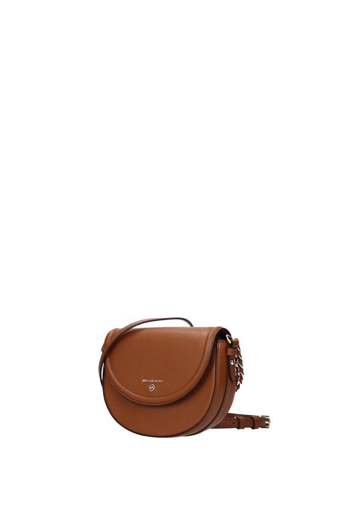 商品Michael Kors|Crossbody Bag jet set charm md Leather Brown Luggage,价格¥743,第4张图片详细描述