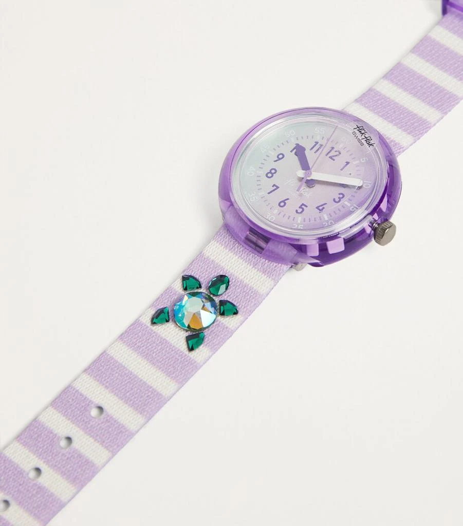 商品Flik Flak|Shining Turtle Watch 31.85mm,价格¥497,第3张图片详细描述