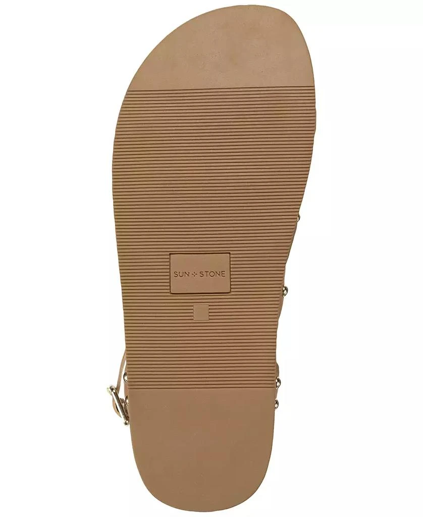 商品Sun + Stone|Women's Finchh Strappy Footbed Sandals, Created for Macy's,价格¥276,第5张图片详细描述