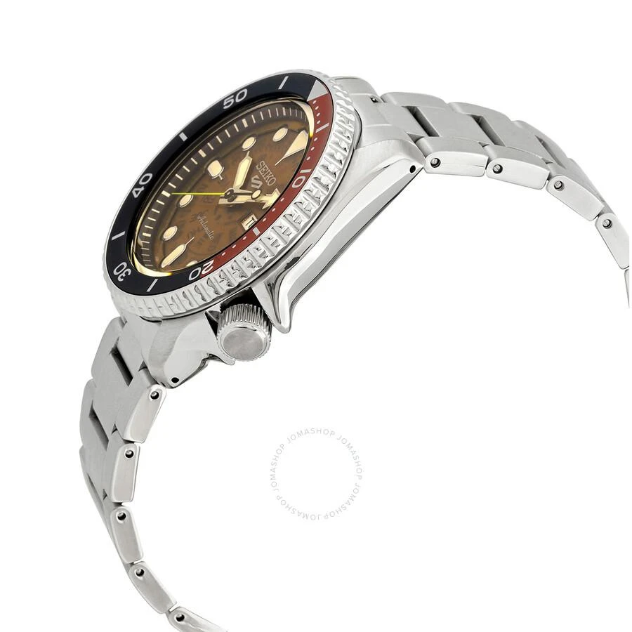 商品Seiko|5 Sports Automatic Brown Dial Men's Watch SRPJ47,价格¥1518,第2张图片详细描述