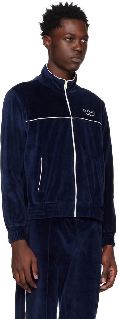 商品Sporty & Rich|Navy Eden Jacket,价格¥2027,第4张图片详细描述