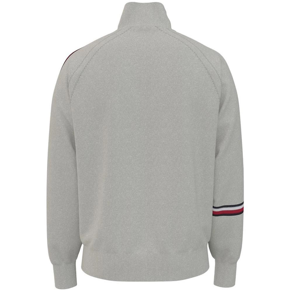 商品Tommy Hilfiger|Men's Global Stripe Intarsia Full Zip Sweater,价格¥216,第2张图片详细描述