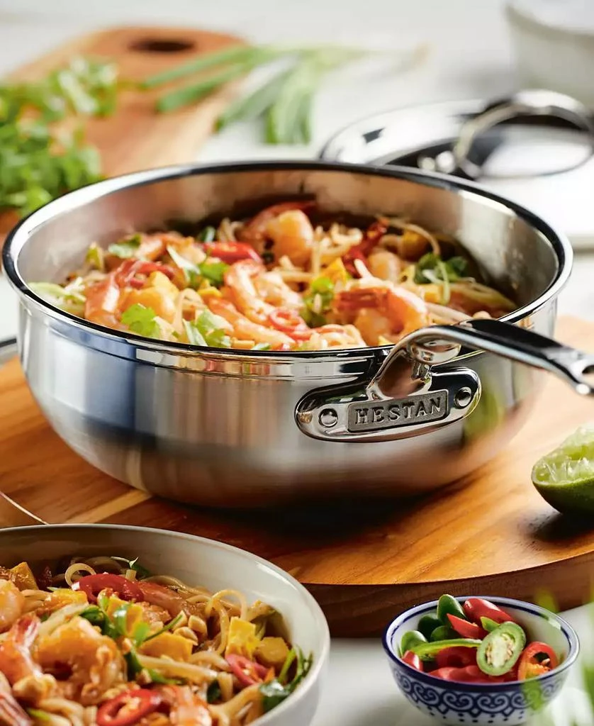 商品Hestan|ProBond® Clad Stainless Steel 3.5-Quart Covered Essential Pan,价格¥1851,第5张图片详细描述