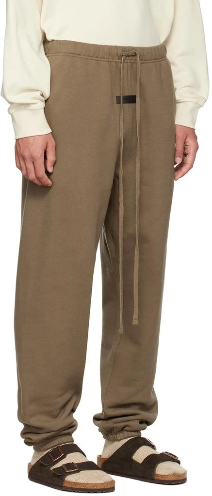 商品Essentials|Brown Drawstring Lounge Pants,价格¥659,第2张图片详细描述