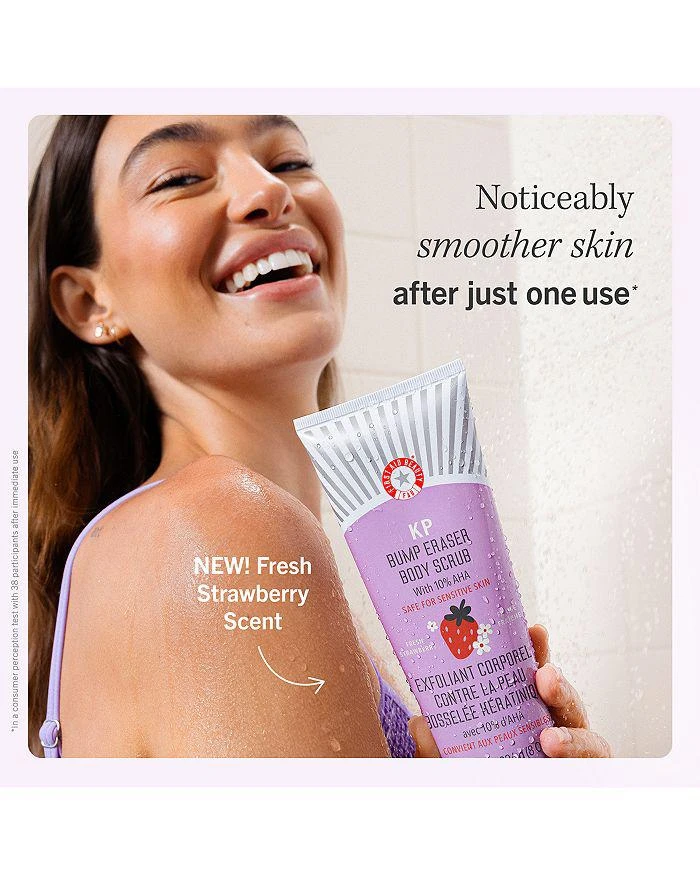 KP Bump Eraser Body Scrub with 10% AHA Body Exfoliant for Keratosis Pilaris - Strawberry 商品