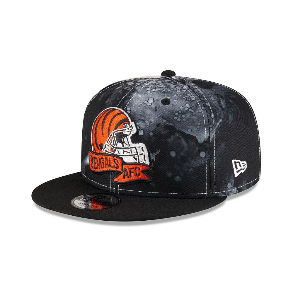 Men's Cincinnati Bengals 2022 Sideline 9FIFTY Ink Dye Snapback Hat商品第4张图片规格展示