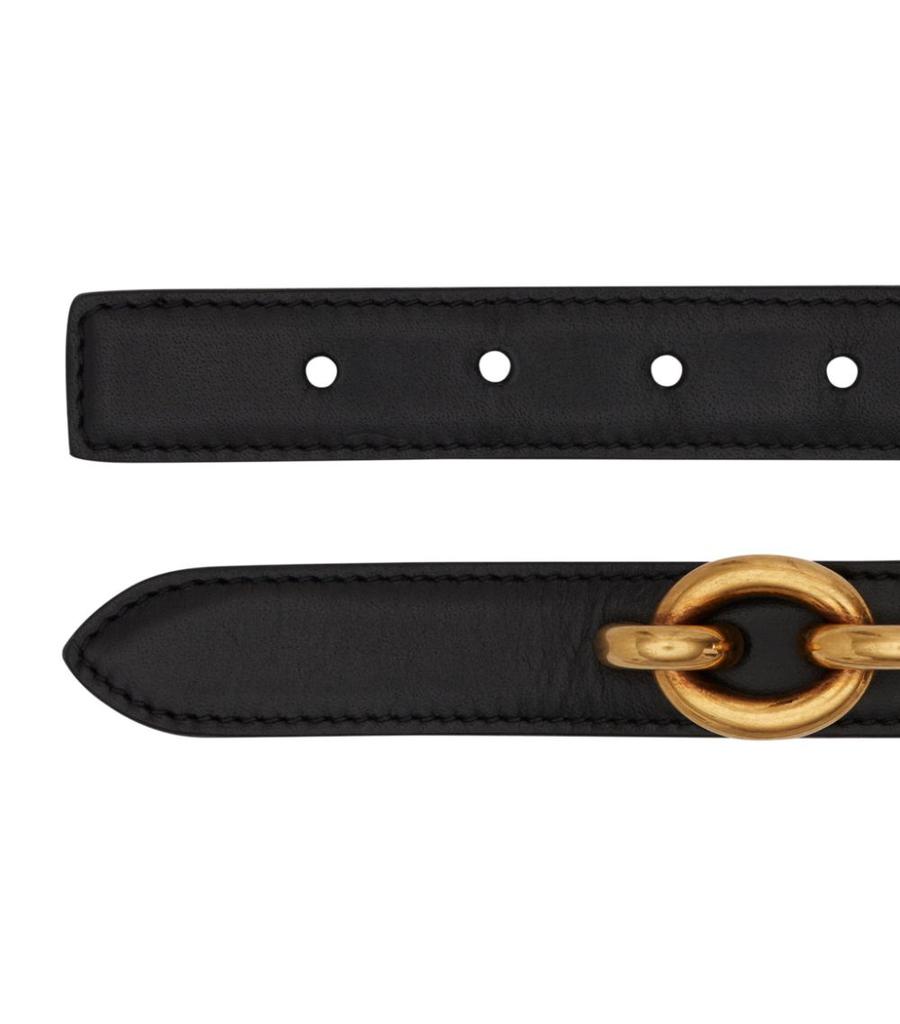 Leather Ring Buckle Belt商品第2张图片规格展示