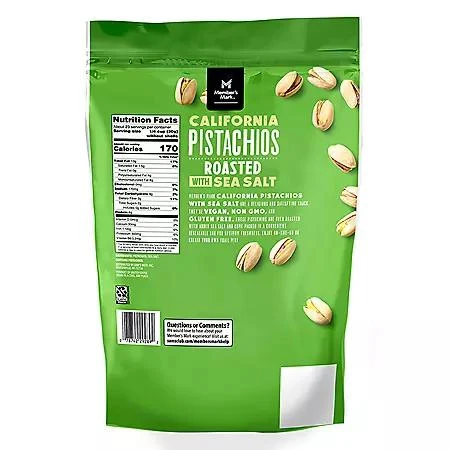 商品Member's Mark|Member's Mark Roasted & Salted Pistachios, 48 oz.,价格¥111,第2张图片详细描述